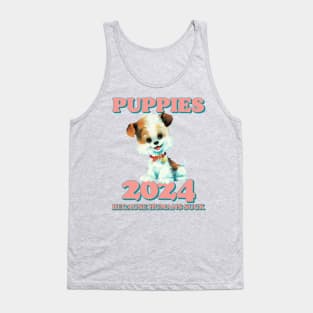 PUPPIES For President 2024 Tank Top